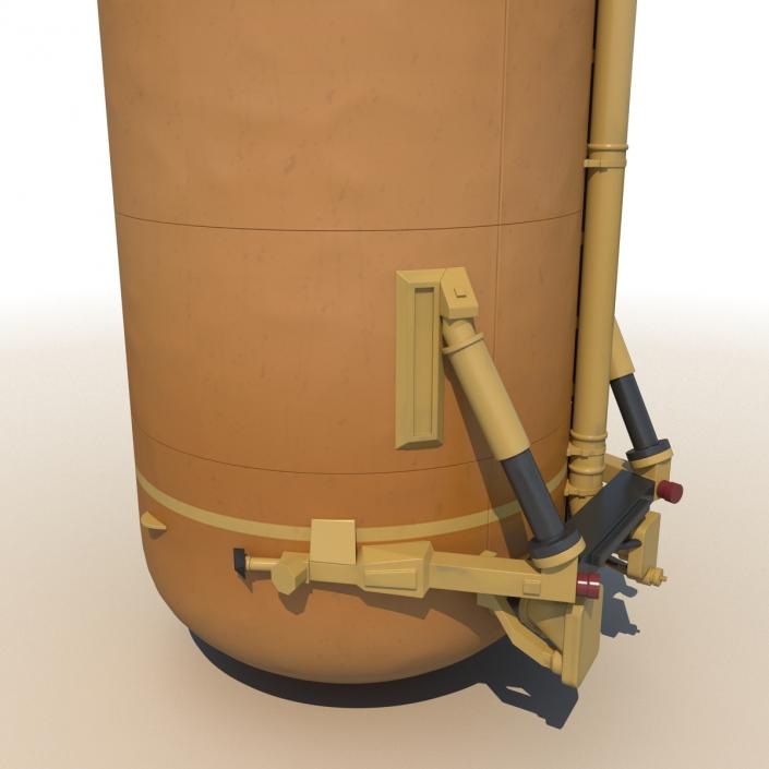 Space Shuttle External Tank 3D