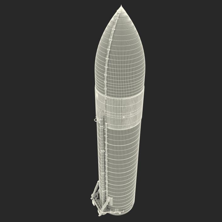 Space Shuttle External Tank 3D