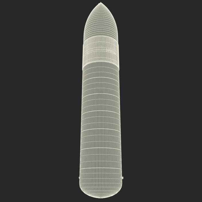 Space Shuttle External Tank 3D