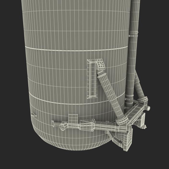 Space Shuttle External Tank 3D