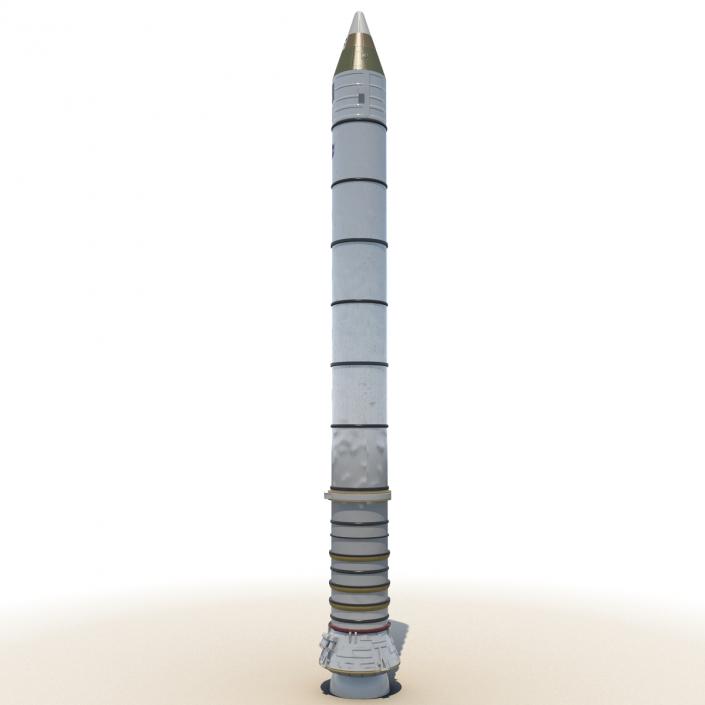 3D model Solid Rocket Booster