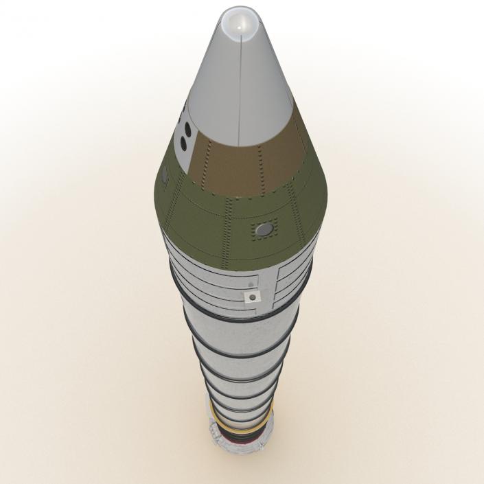 3D model Solid Rocket Booster