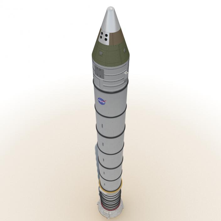 3D model Solid Rocket Booster