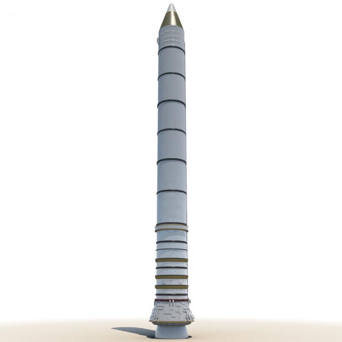 3D model Solid Rocket Booster