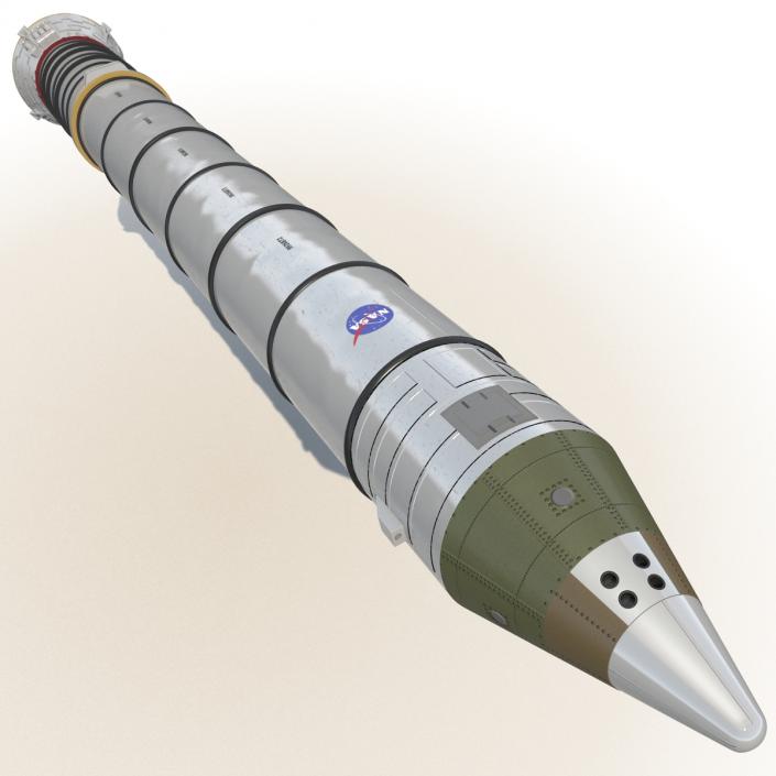 3D model Solid Rocket Booster