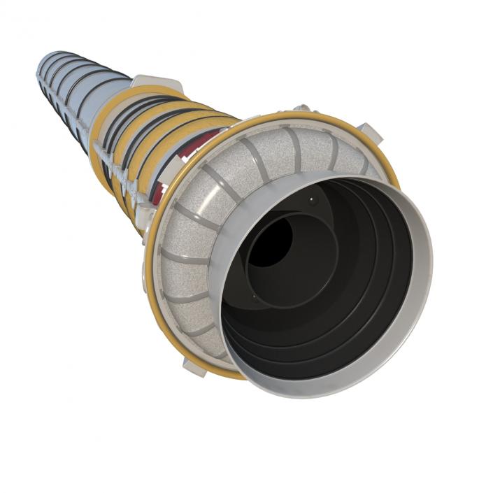 3D model Solid Rocket Booster