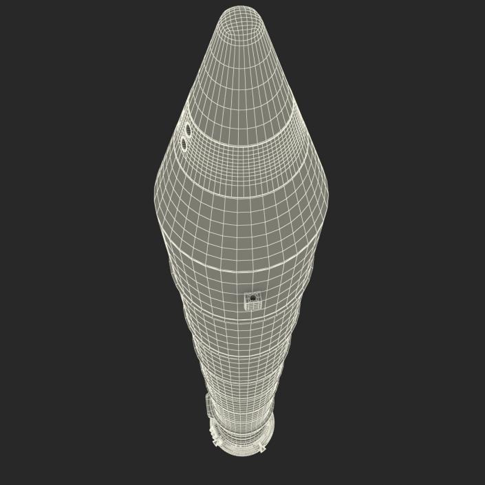 3D model Solid Rocket Booster