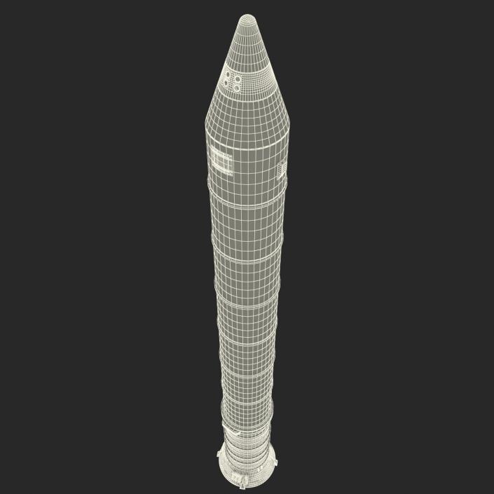 3D model Solid Rocket Booster