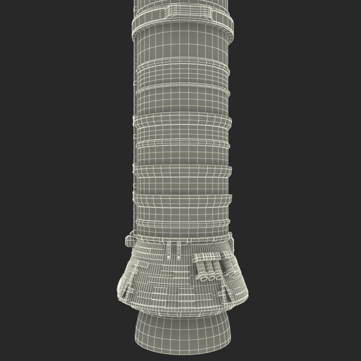 3D model Solid Rocket Booster