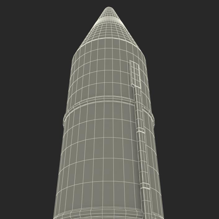 3D model Solid Rocket Booster