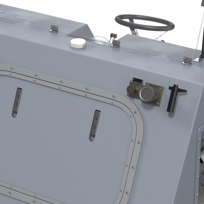 Military Boat Control Panel 3D