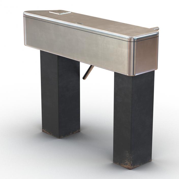 3D Tripod Turnstile 2 model