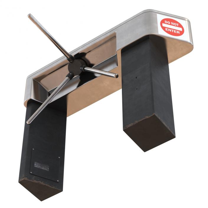 3D Tripod Turnstile 2 model