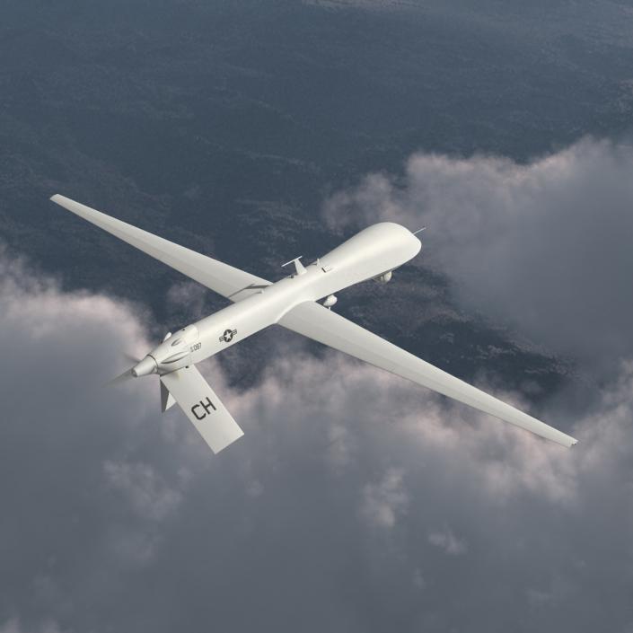 General Atomics MQ-1 Predator 3D model