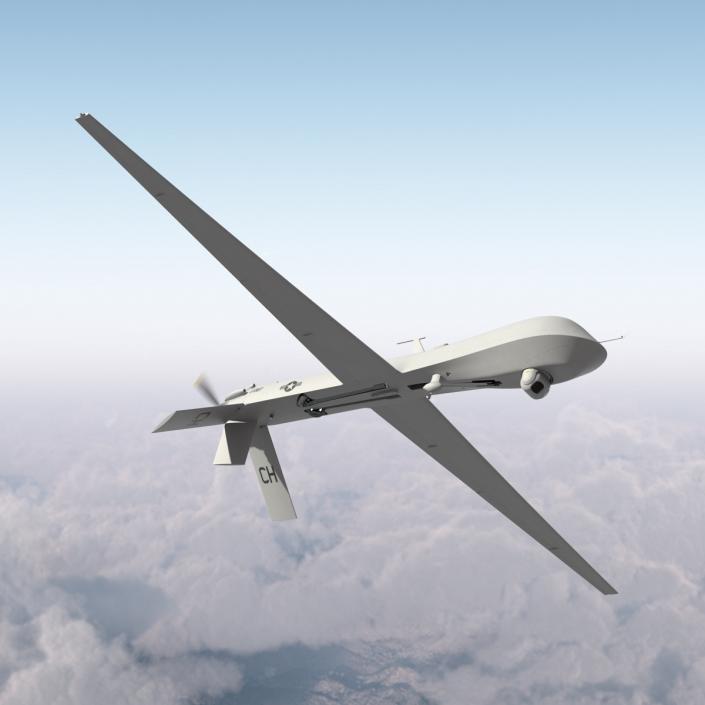 General Atomics MQ-1 Predator 3D model