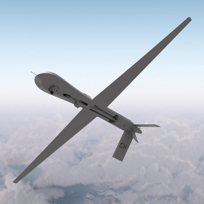 General Atomics MQ-1 Predator 3D model