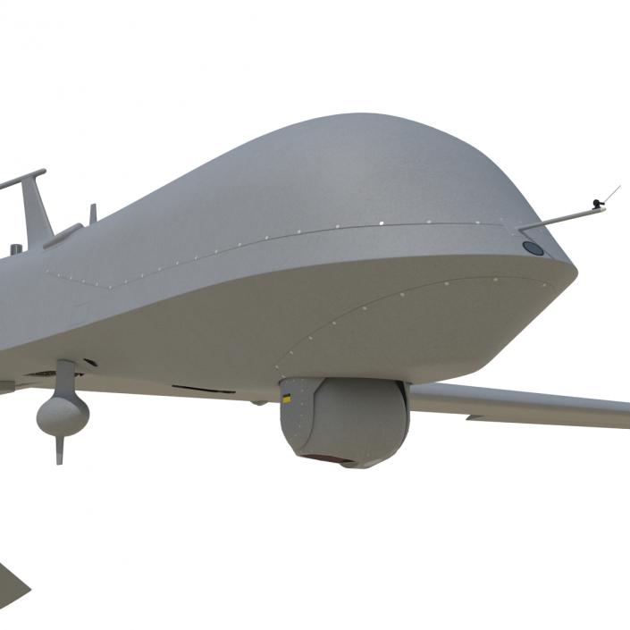 3D General Atomics MQ-1 Predator Rigged