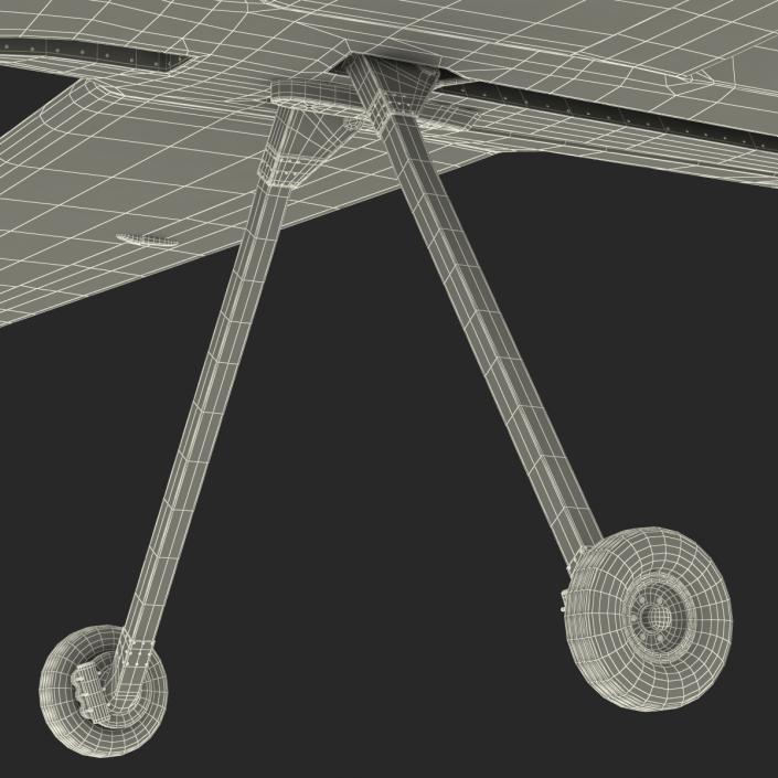 3D General Atomics MQ-1 Predator Rigged