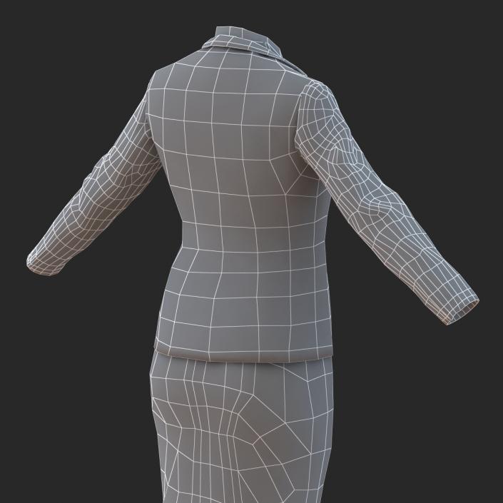 Formal Skirt Suit 3D