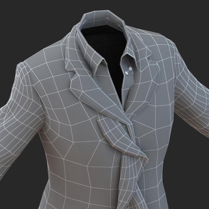 Formal Skirt Suit 3D