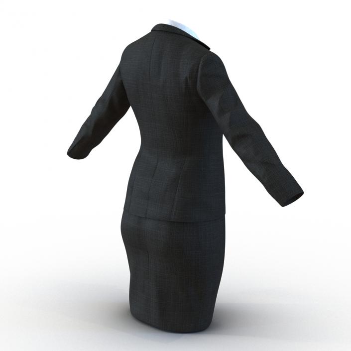 Formal Skirt Suit 2 3D model