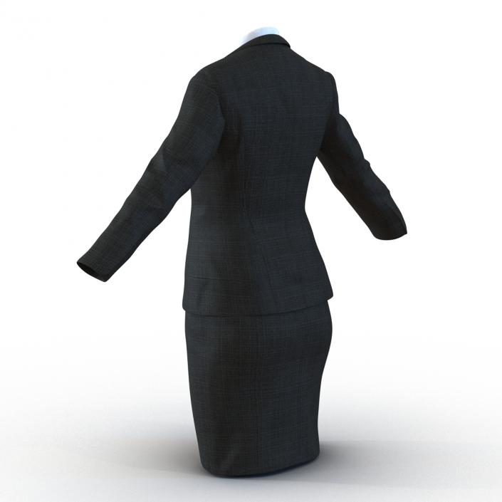 Formal Skirt Suit 2 3D model