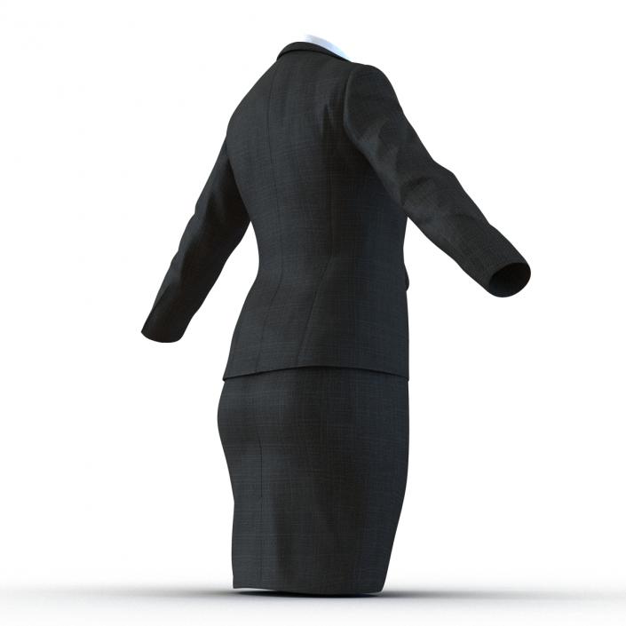 Formal Skirt Suit 2 3D model