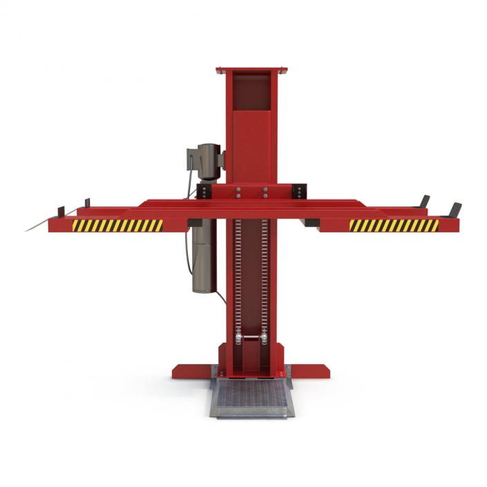 3D model Single Post Car Lift