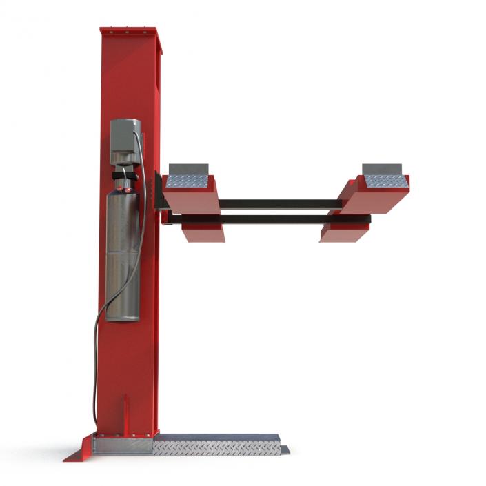 3D model Single Post Car Lift