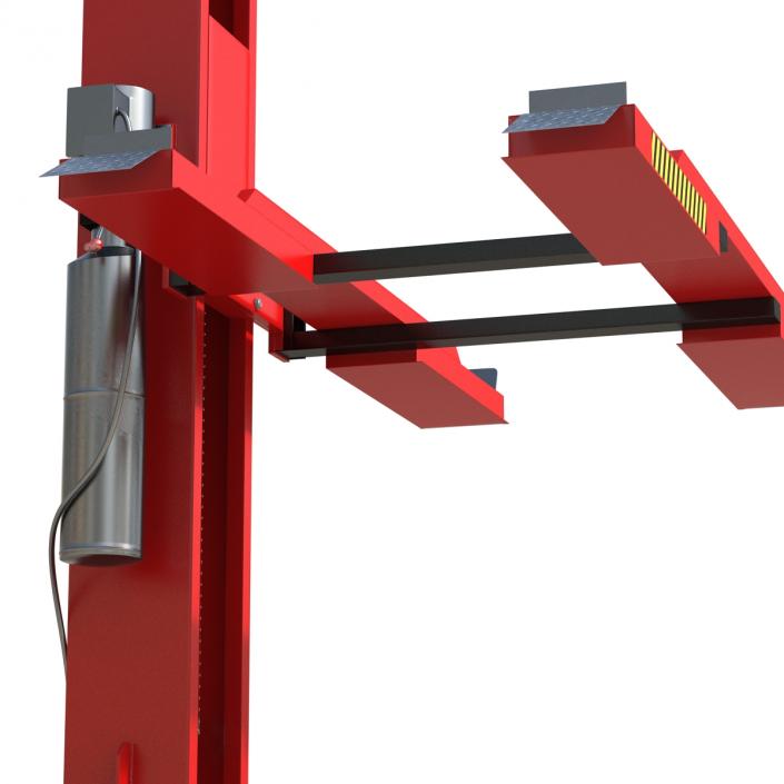 3D model Single Post Car Lift