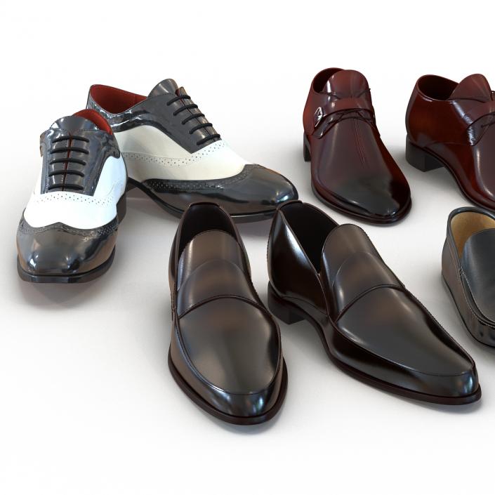 Man Shoes Collection 5 3D