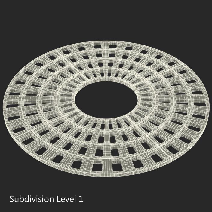 3D model Tree Grate