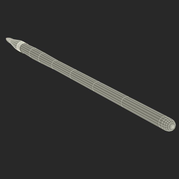 Paint Brush Round 2 3D model