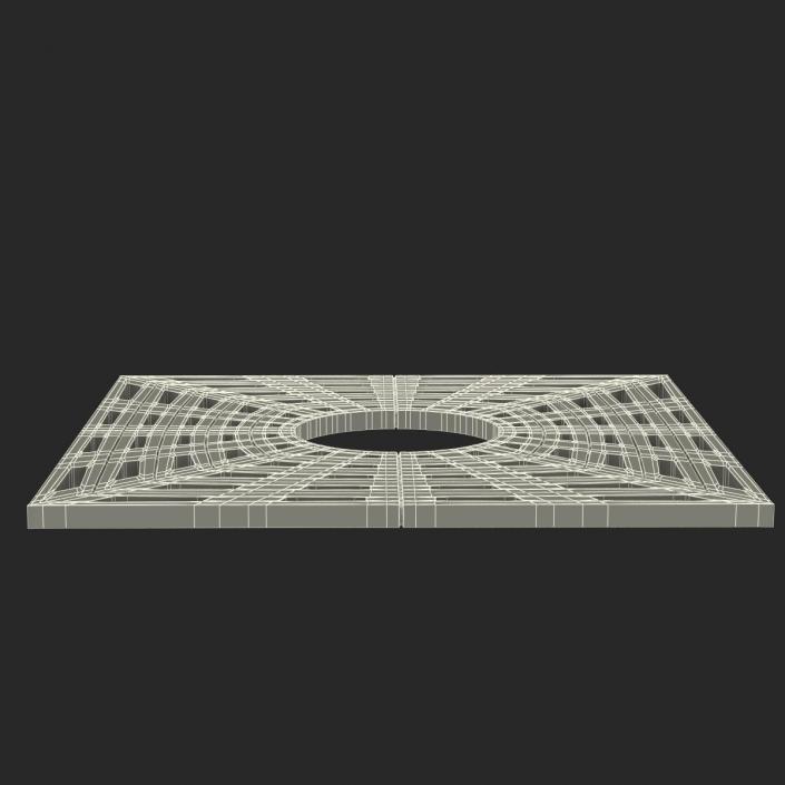 Tree Grate 3 3D