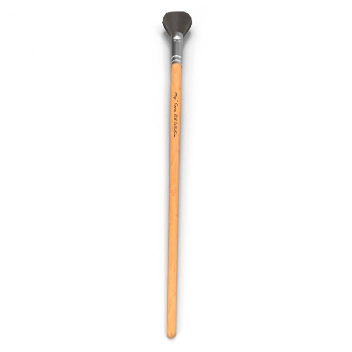 Paint Brush Mop Fur 3D model