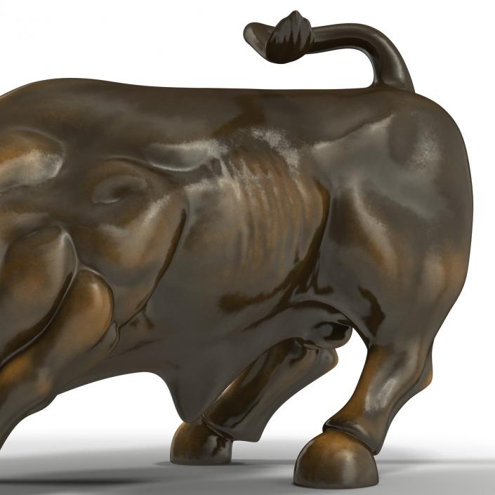 3D Wall Street Bull