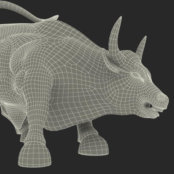 3D Wall Street Bull