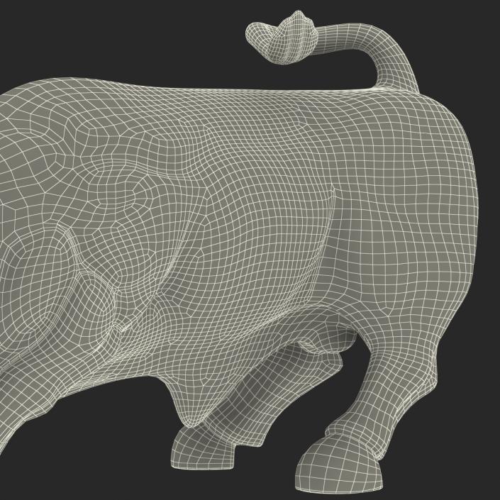 3D Wall Street Bull