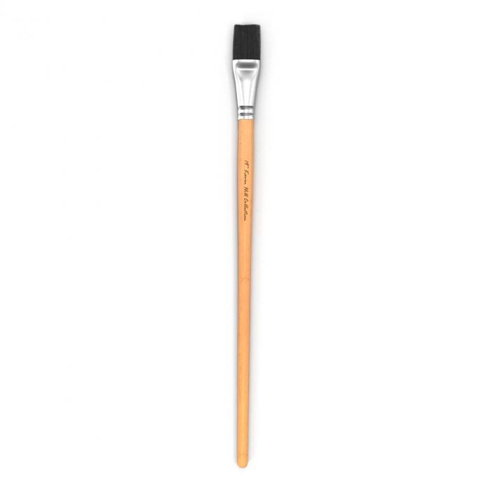 3D Paint Brush Flat