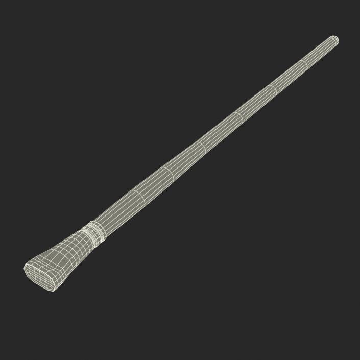 3D model Paint Brush Flat Fur