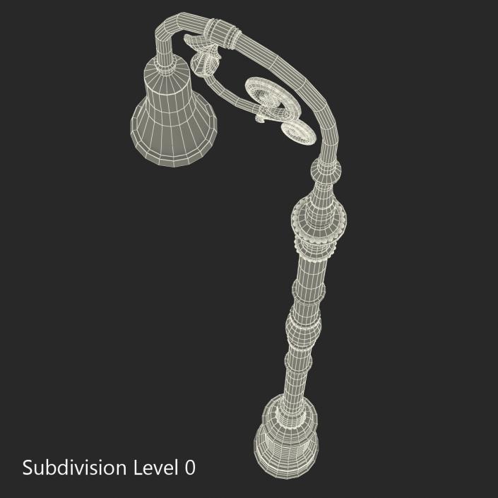 3D model New York Street Lamp