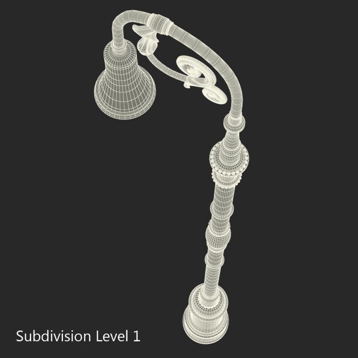 3D model New York Street Lamp