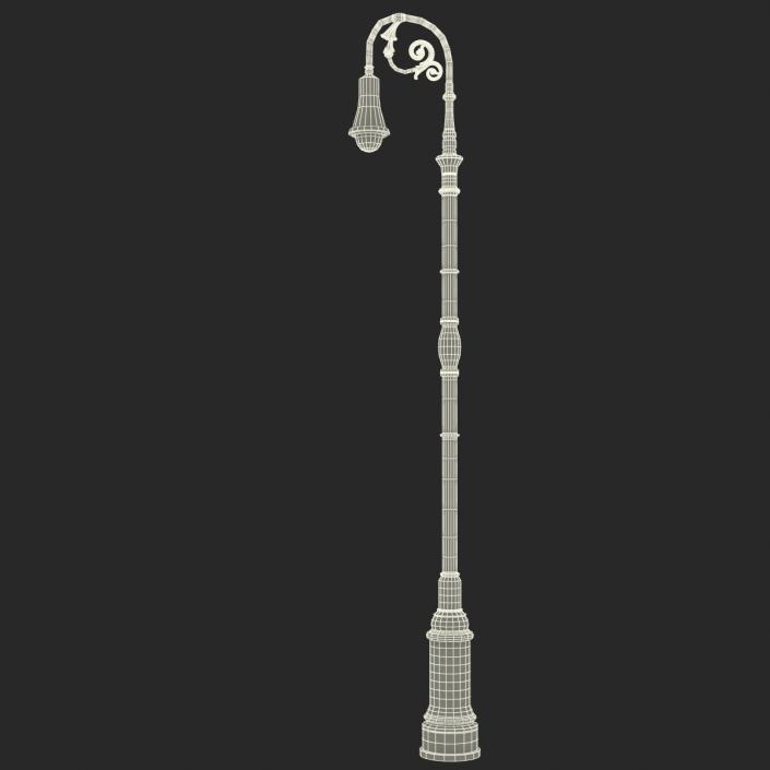 3D model New York Street Lamp