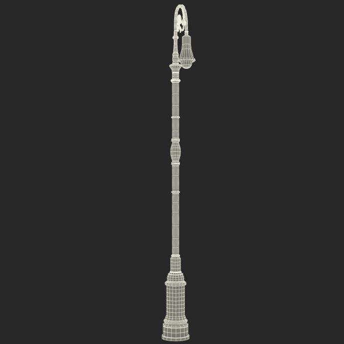 3D model New York Street Lamp