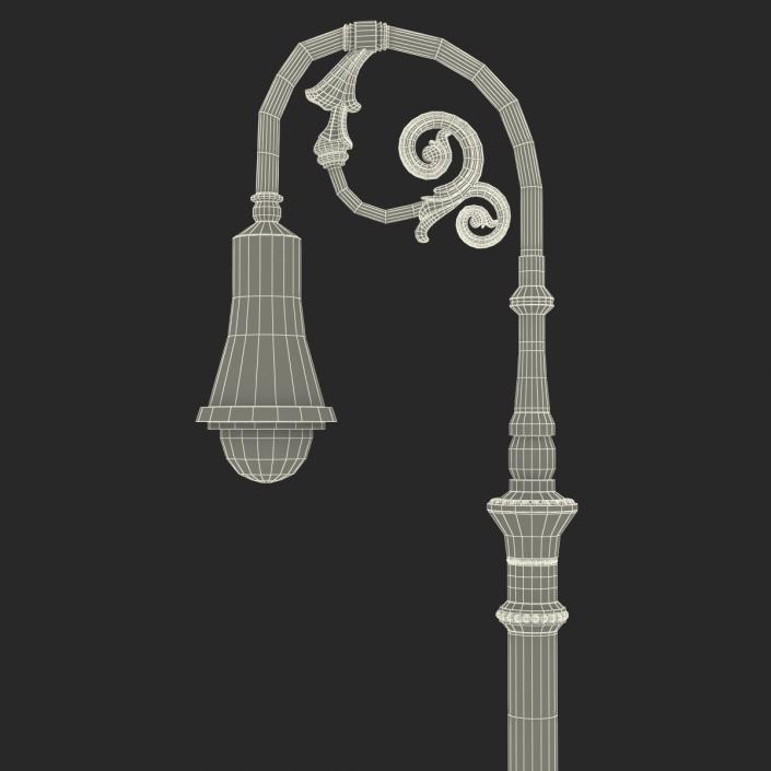 3D model New York Street Lamp