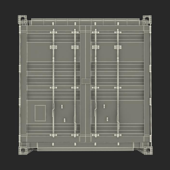 Collapsible ISO Container Rigged 3D