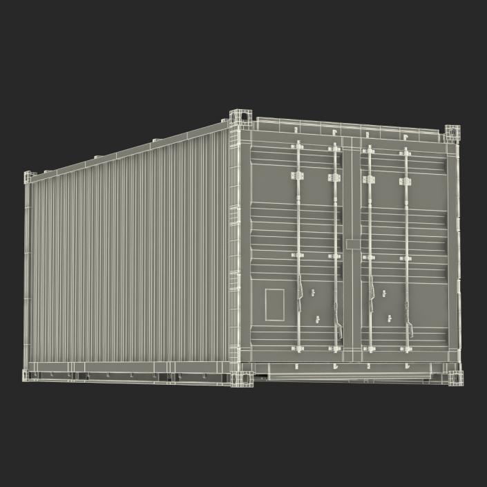 Collapsible ISO Container Rigged 3D