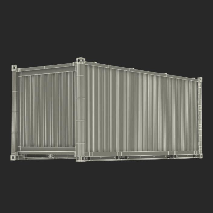 Collapsible ISO Container Rigged 3D