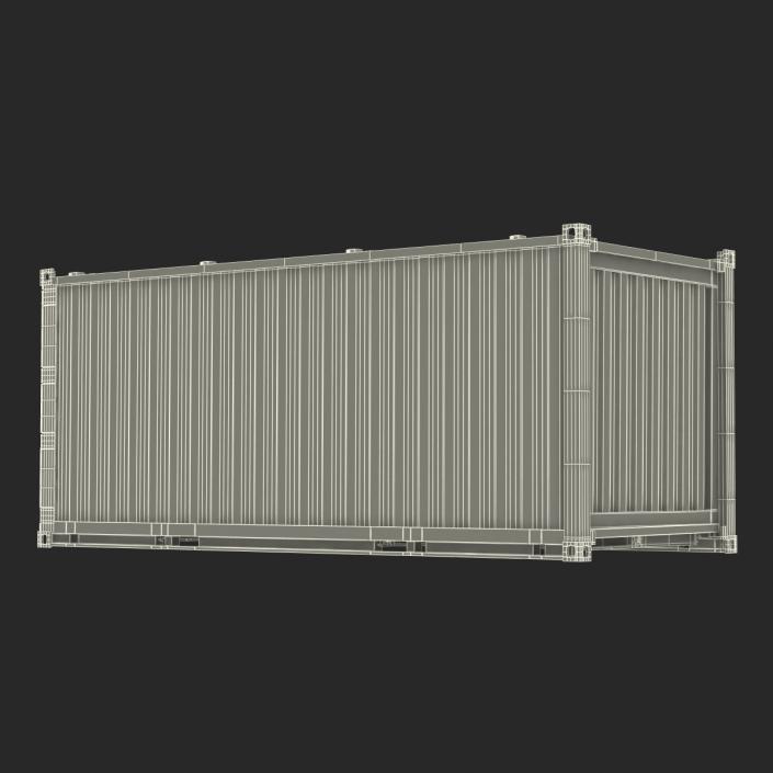 Collapsible ISO Container Rigged 3D