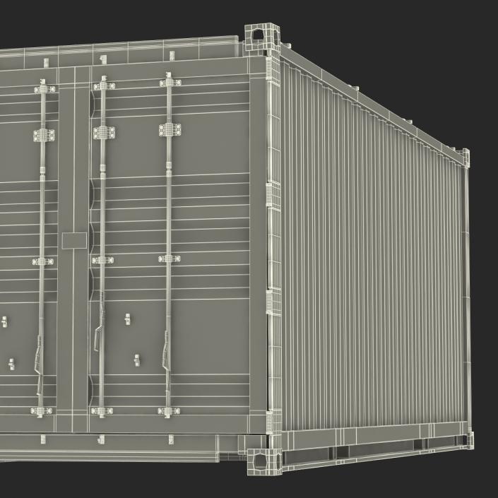 Collapsible ISO Container Rigged 3D